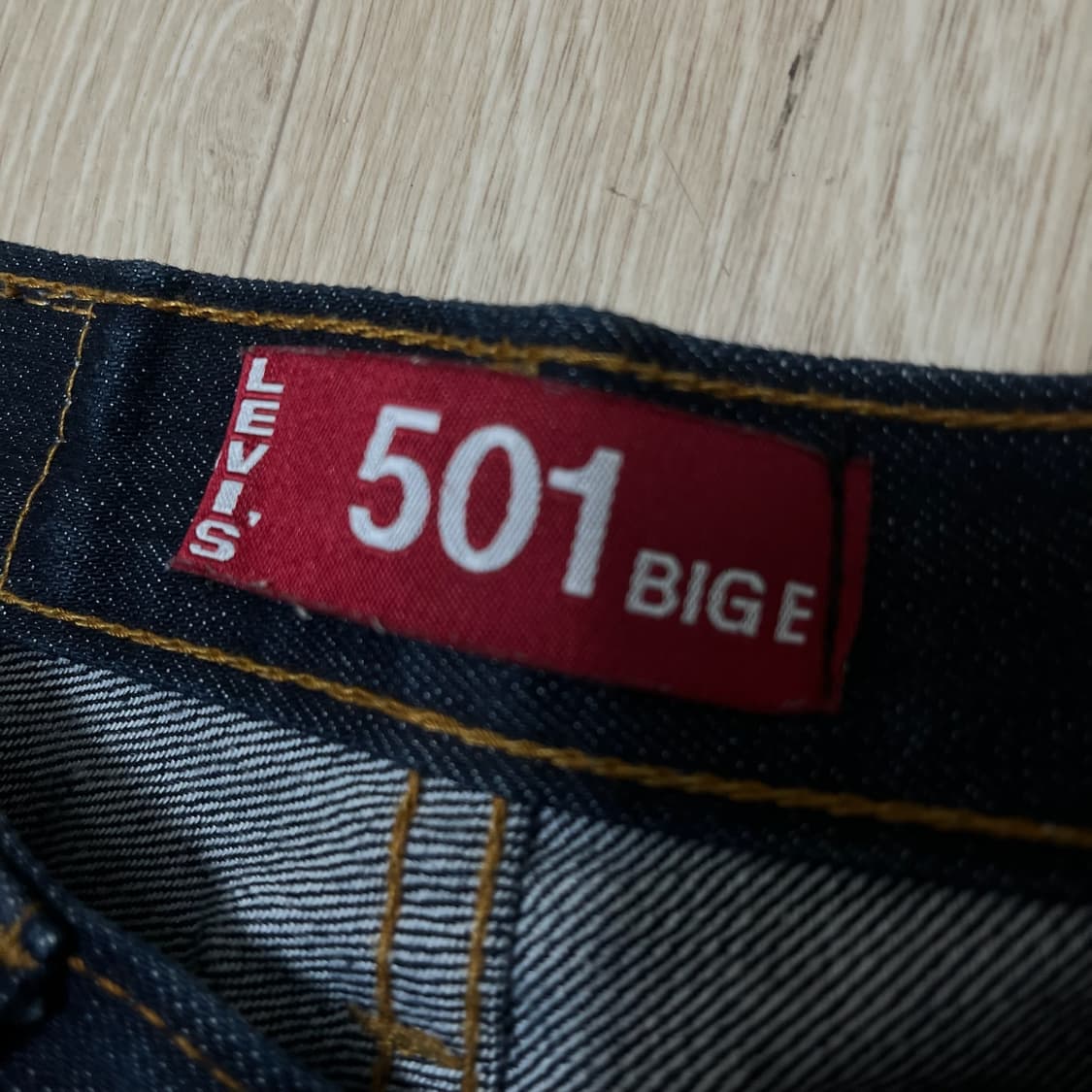 리바이스 501 BIG E 버튼플라이 데님 청바지 [진청] W30 L30 상품이미지7