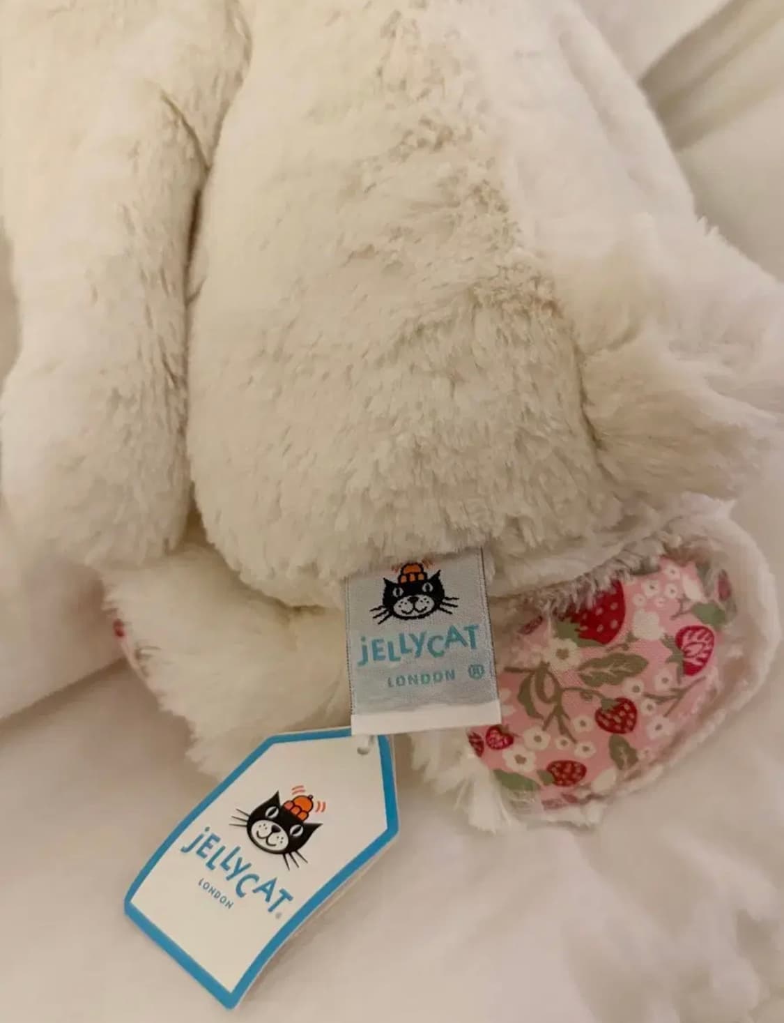 젤리캣 블로썸 크림 버니 베리 M 애착인형 상품이미지2