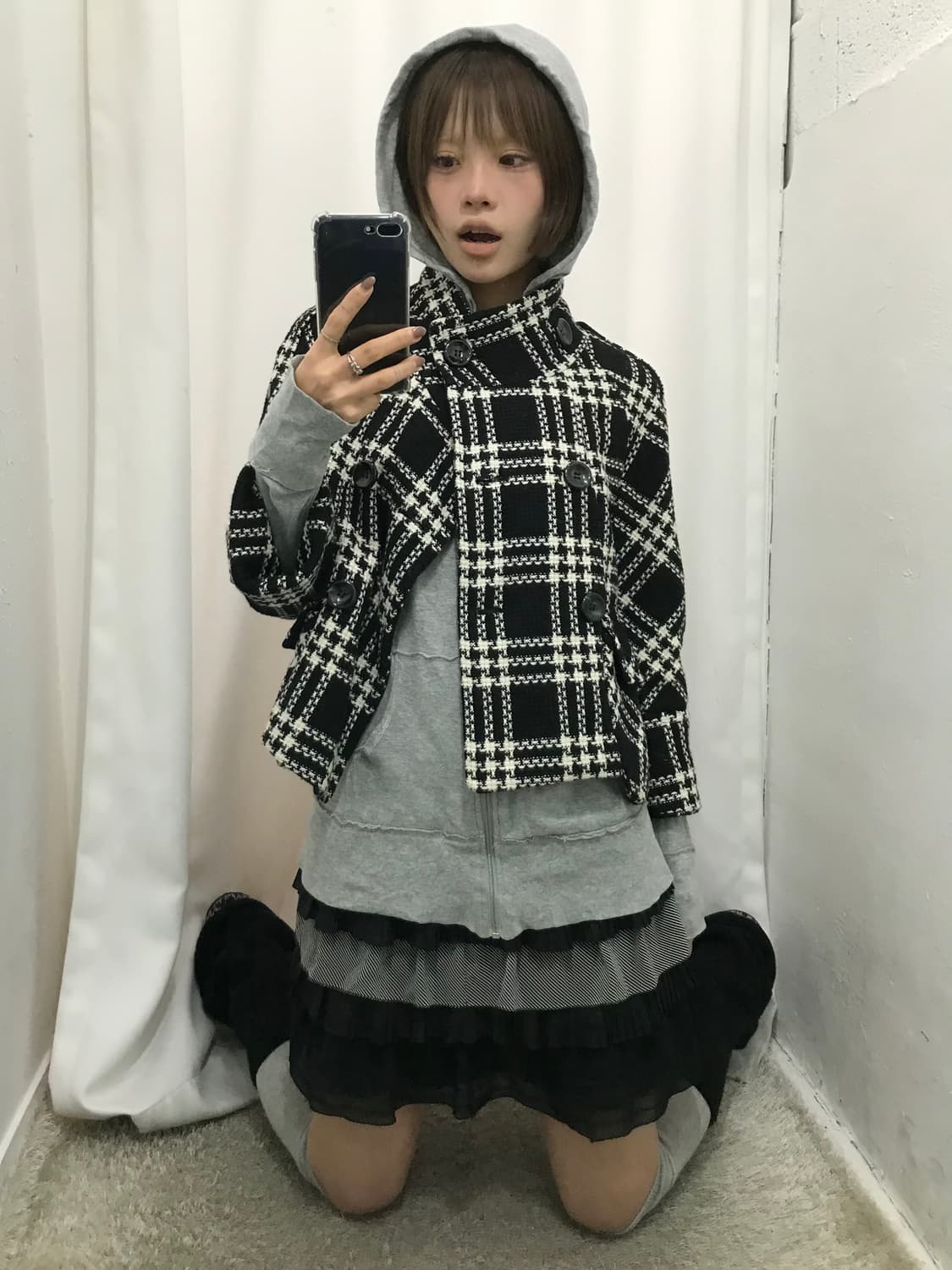 🐼체크 도트 무드 코디 🐼 상품이미지1