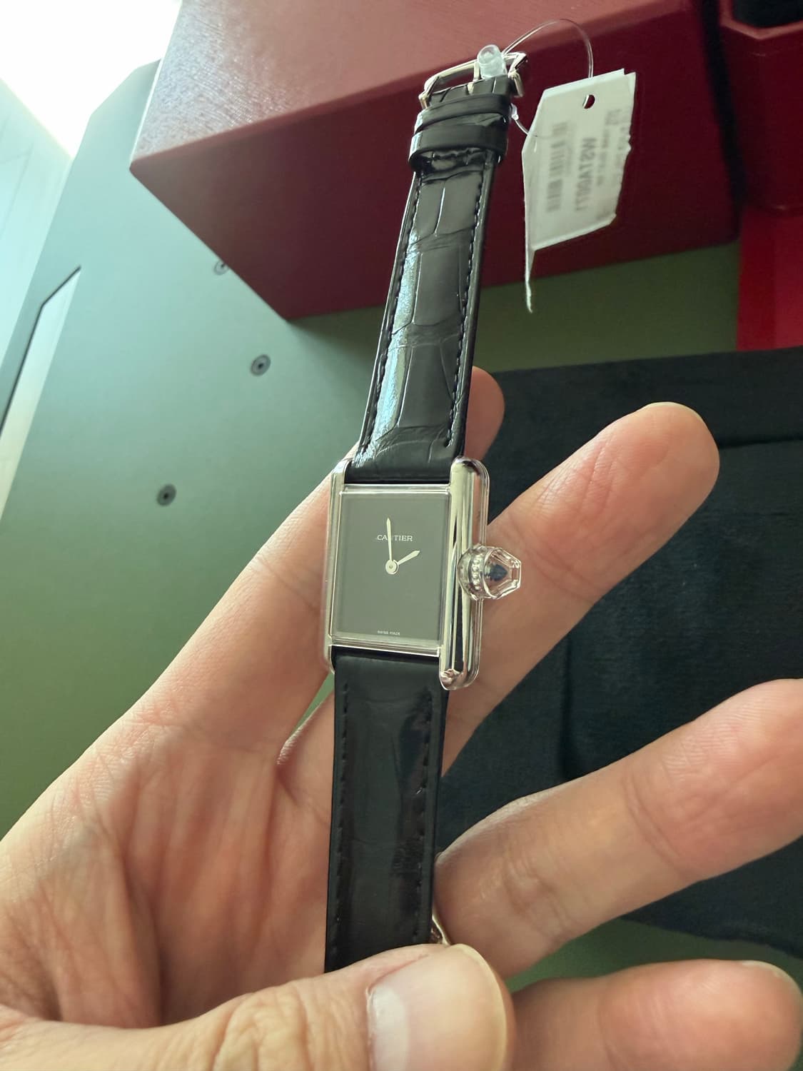 까르띠에 탱크 머스트 블랙 스몰 WSTA0071 (새상품) 상품이미지3