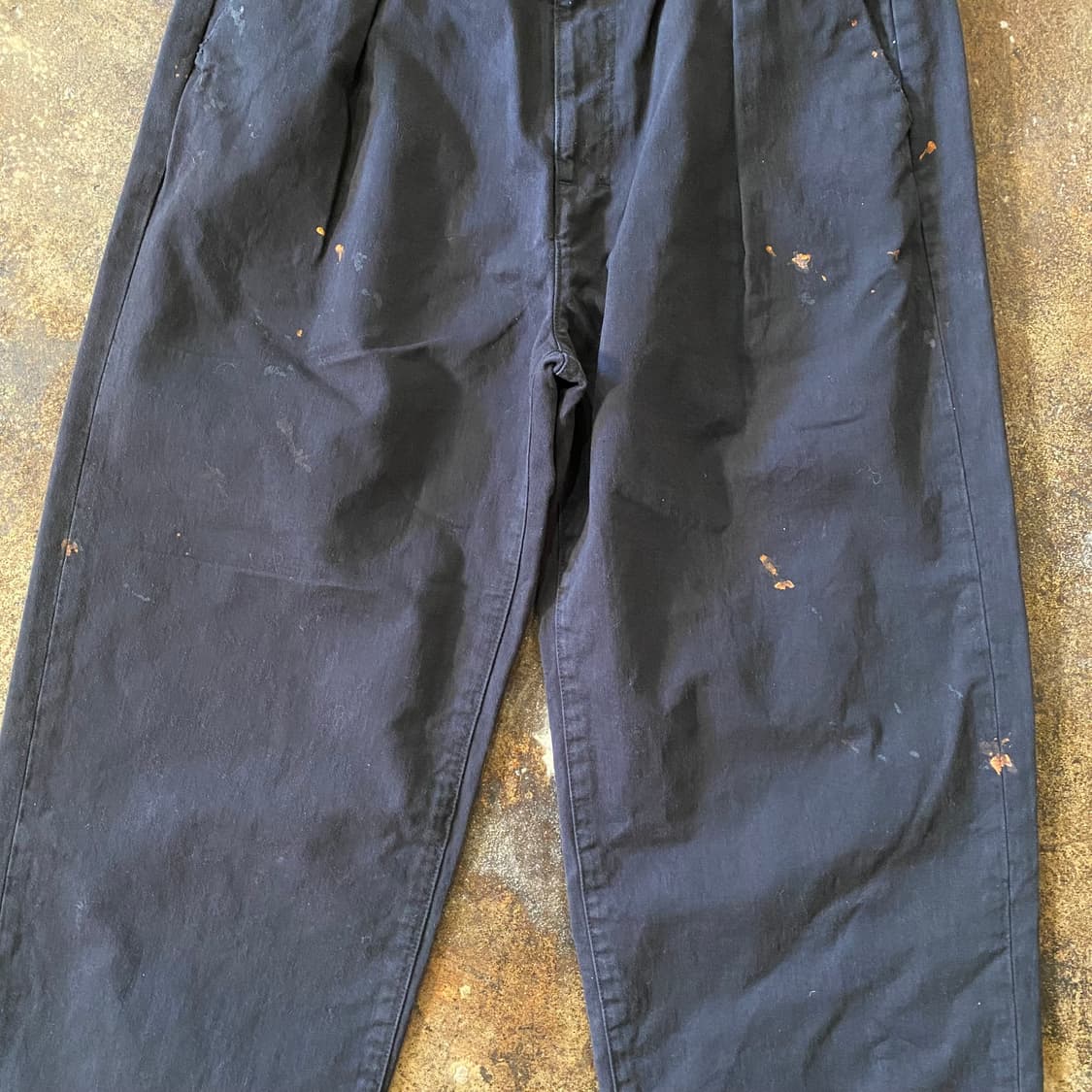 (3) 안셀름 에이징 페인트 치노 팬츠 상품이미지5