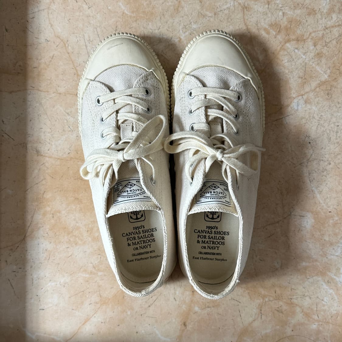 235-240추천 ) 캐치볼 M-01 쉘 화이트 스니커즈 230 상품이미지5