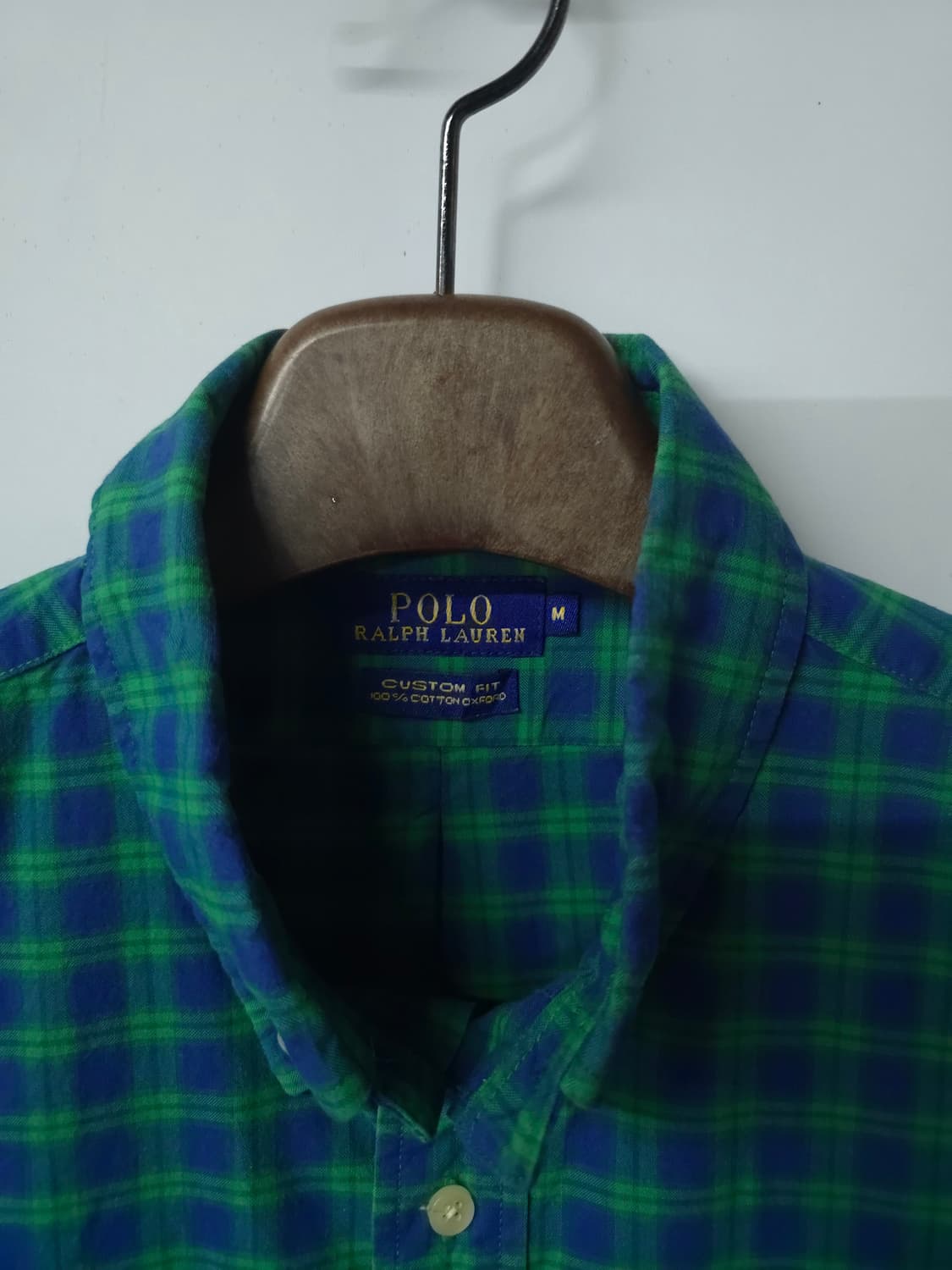 폴로 랄프로렌 체크 남방 M 상품이미지4