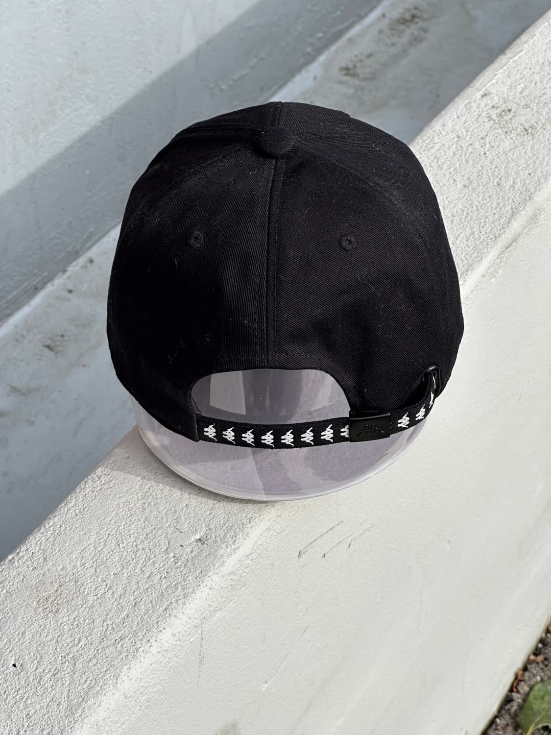 [F] 카파 로고 블랙 볼캡 모자 상품이미지4