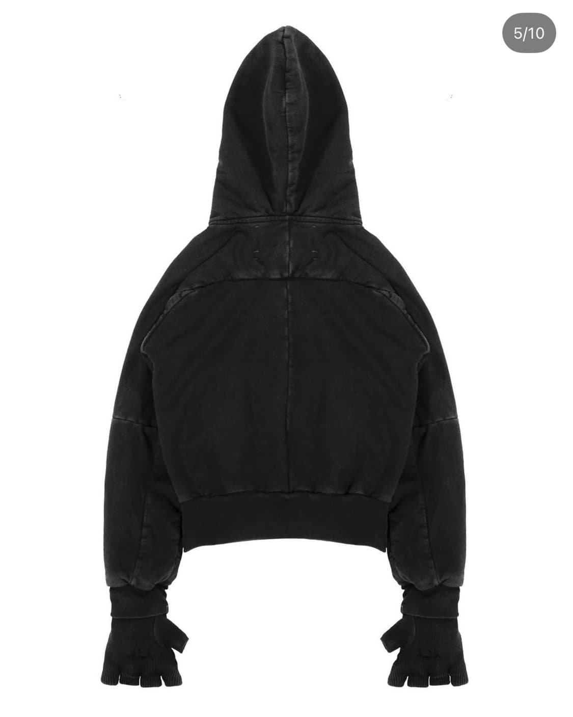 BOZOMANE inserted killer zipper hoodie 상품이미지3