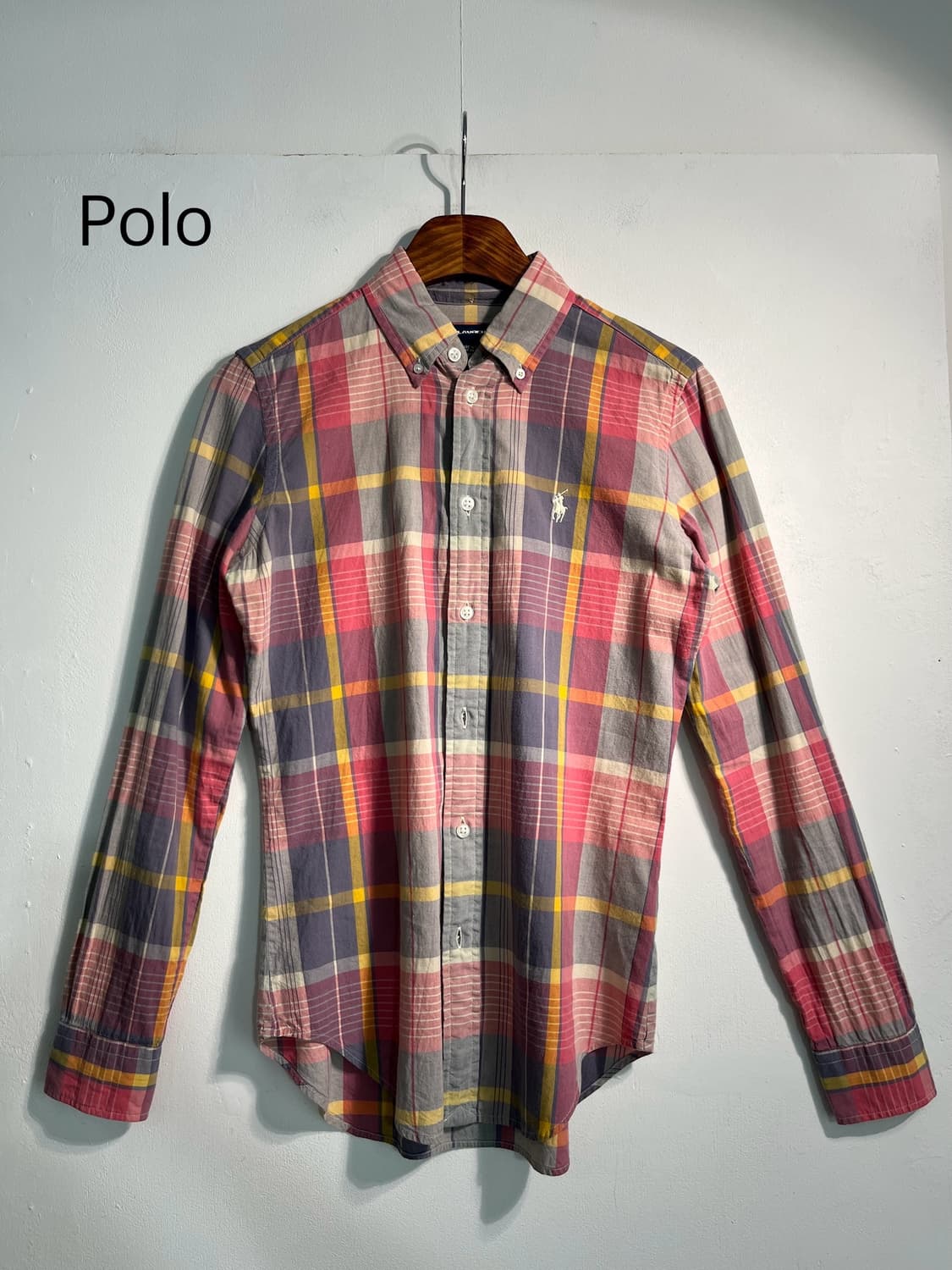 Polo 폴로 스포츠 체크셔츠 여성 s 추천 상품이미지1