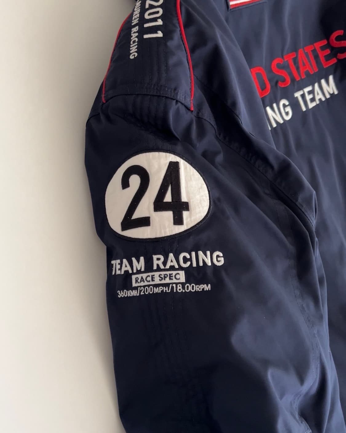 폴로 랄프로렌 레이싱 봄버 자켓 L 상품이미지5