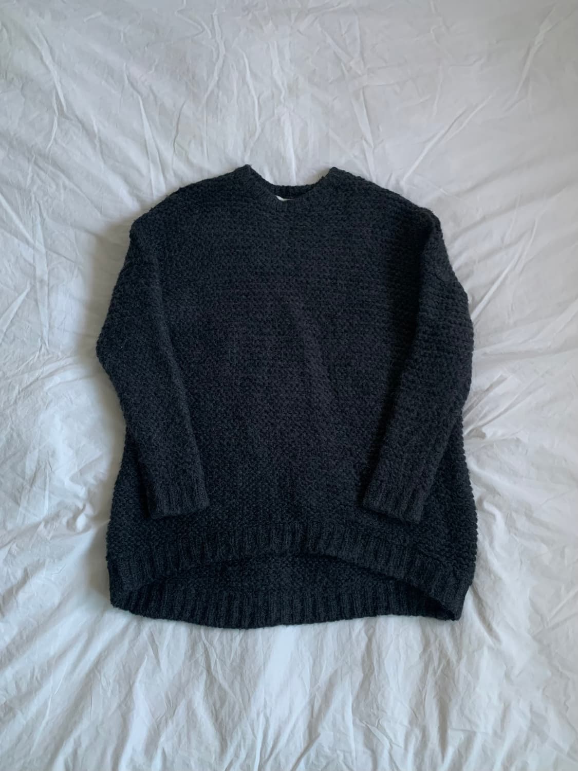 차콜 오버 니트 상품이미지1