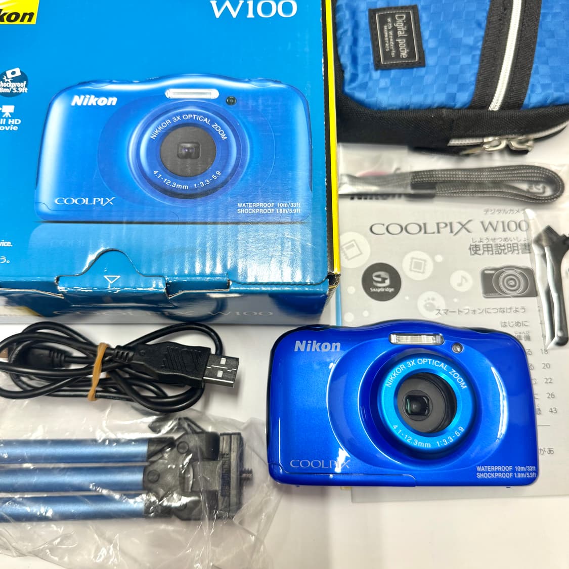 작례o, 풀세트💖방수가능 쿨픽스 w100 / Nikon coolpix 상품이미지3