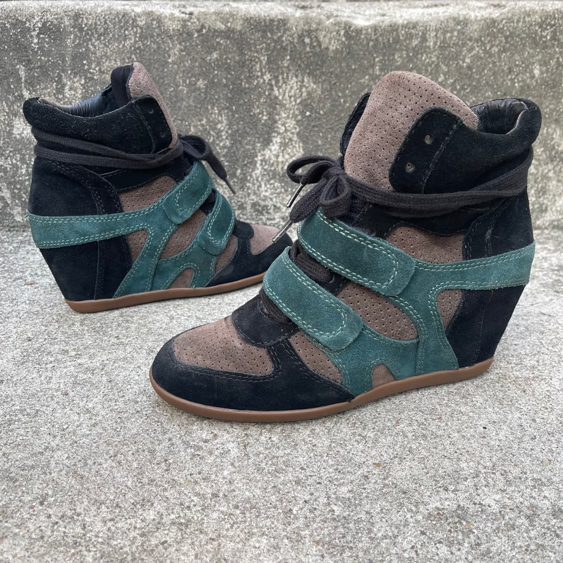 [38] ASH 스웨이드 웨지힐 스니커즈 (245) 상품이미지3