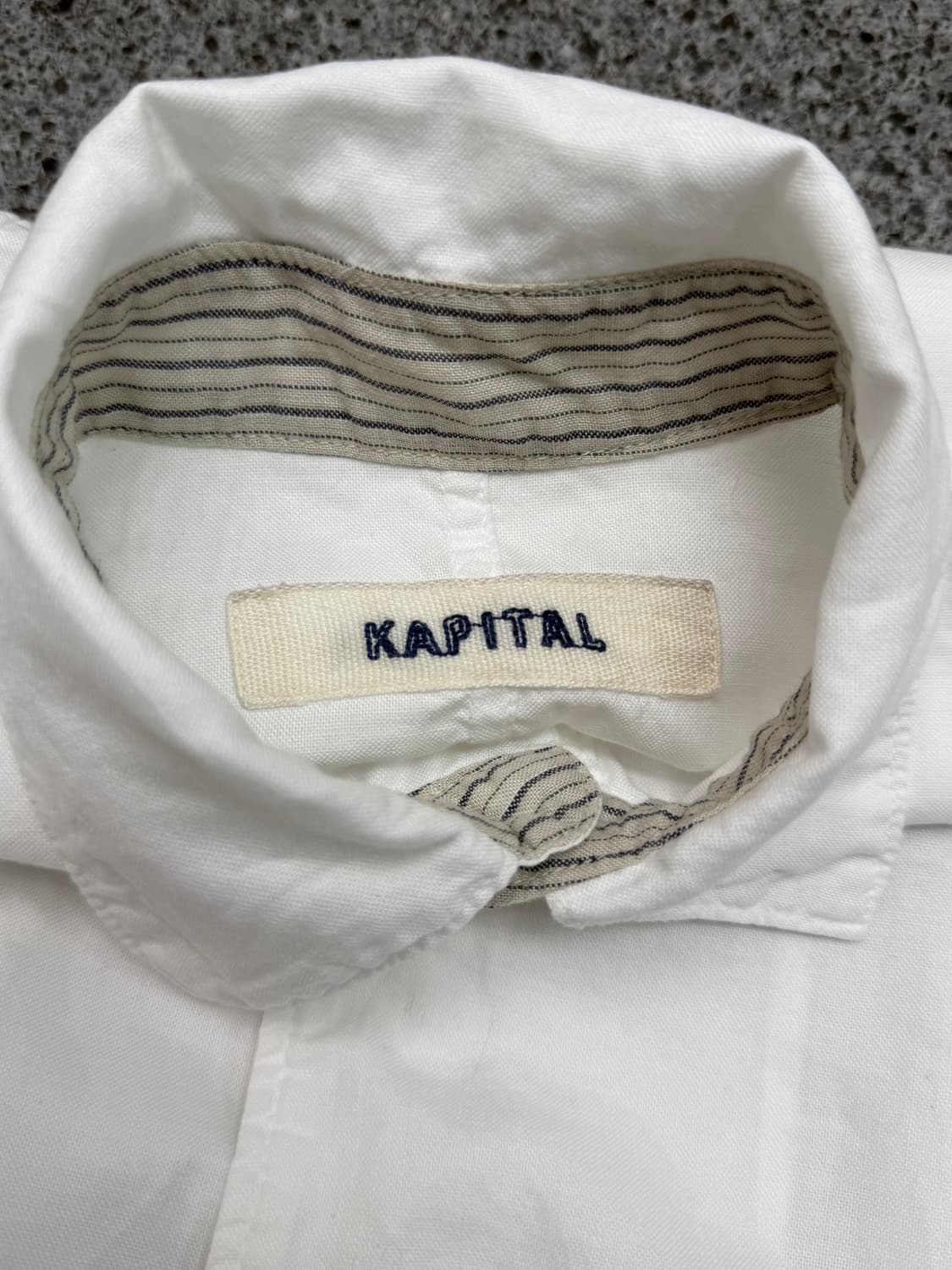 kapital anchor button flare shirt   상품이미지4