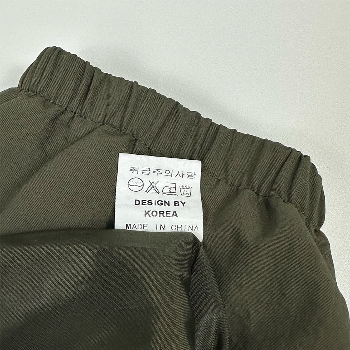 빈티지 카키 윈드브레이커 상품이미지3