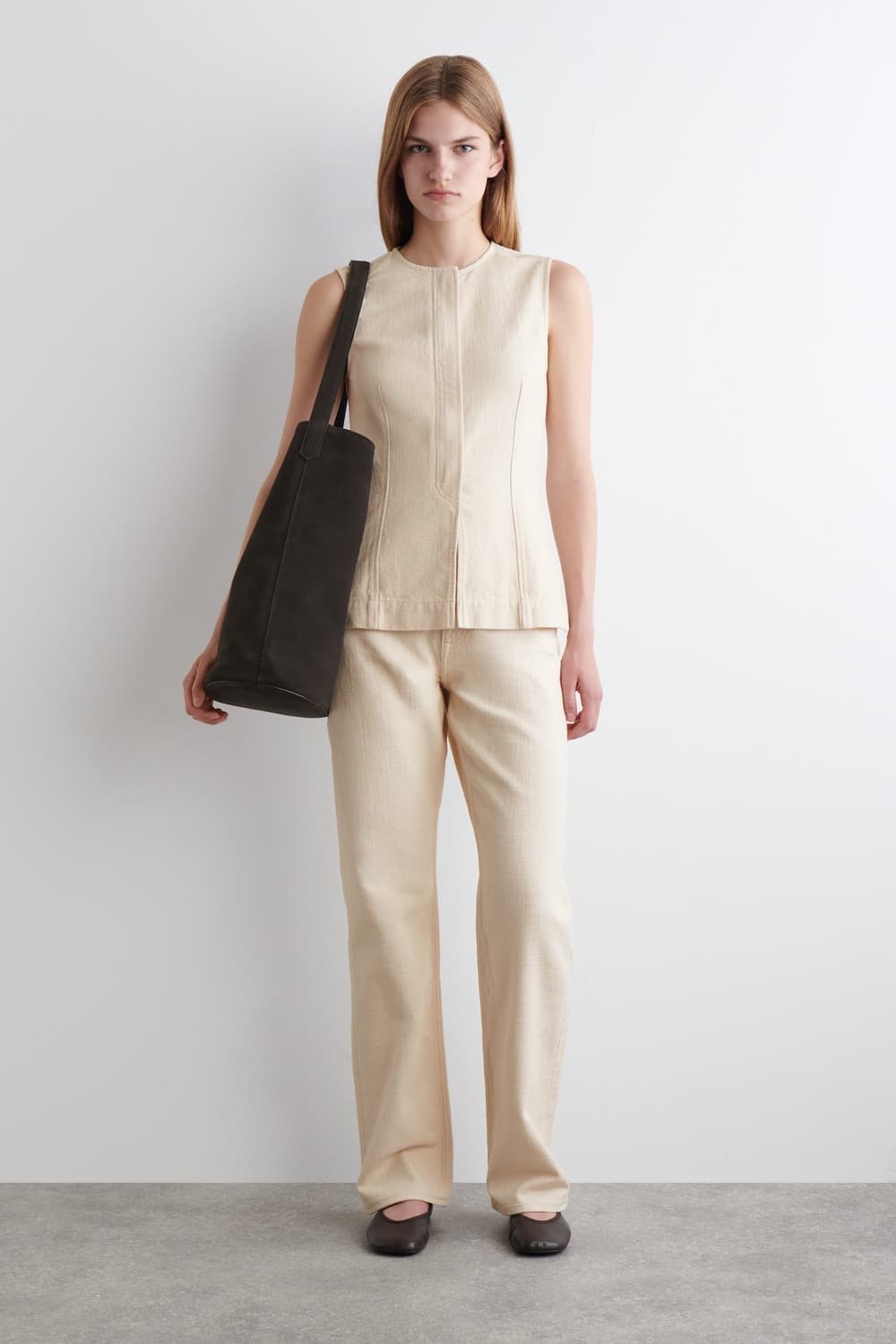 코스 COS  캔버스 스트레이트 레그 진 상품이미지4