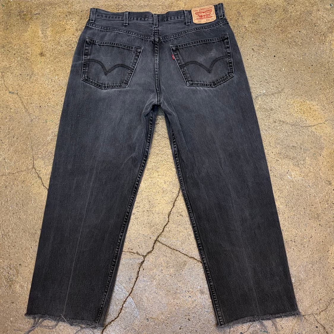 00s 미국 빈티지 리바이스 550 블랙진 청바지 상품이미지6
