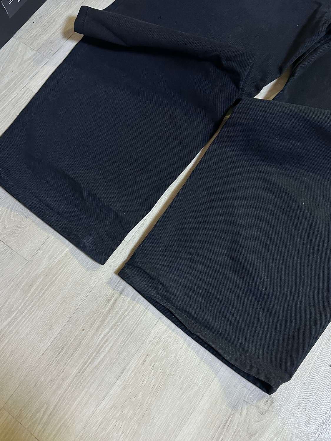 [S] 발렌시아가 라지 배기 팬츠 블랙 상품이미지5