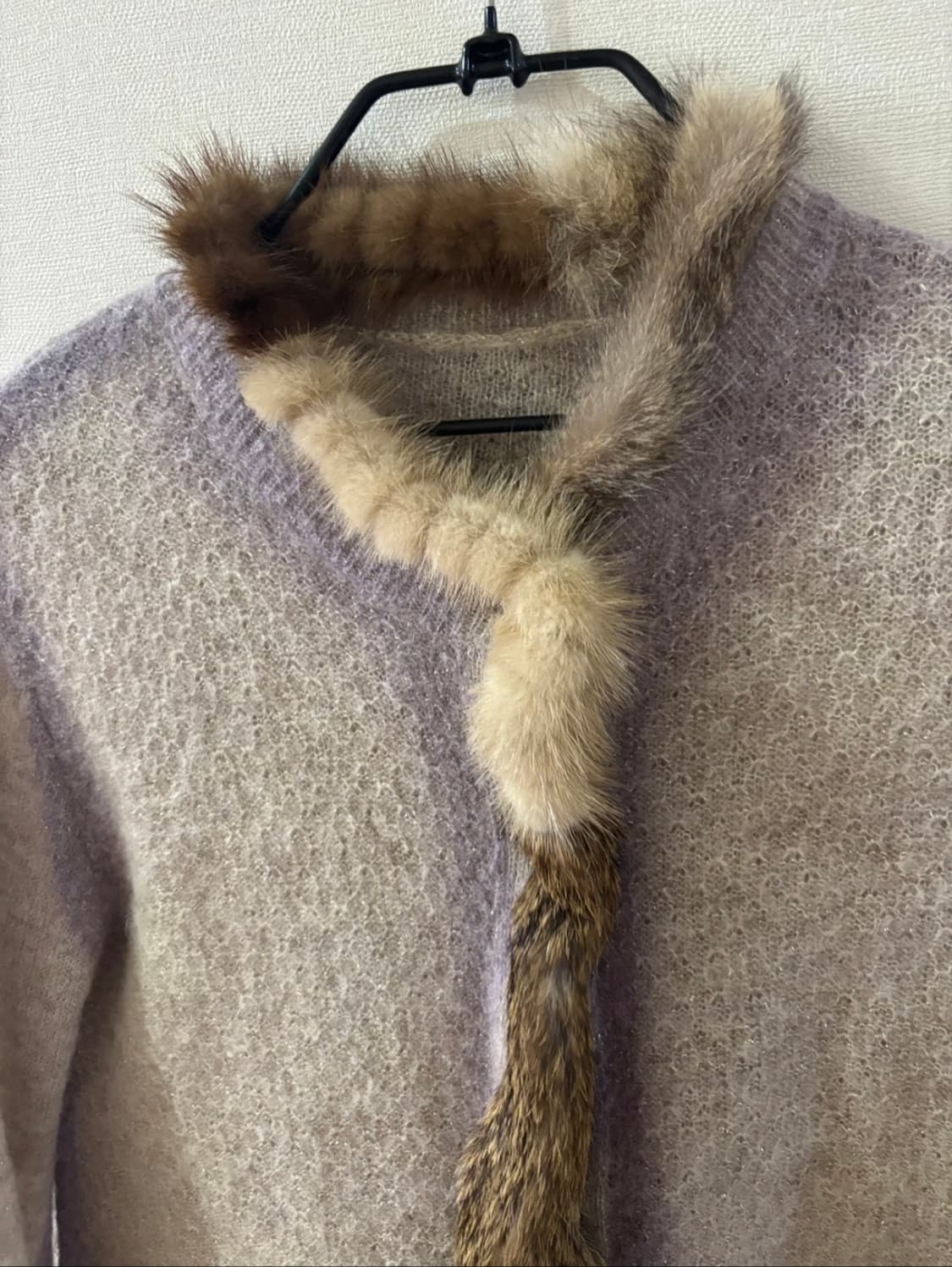 3 prototyes 퍼 트리밍 가디건 상품이미지3