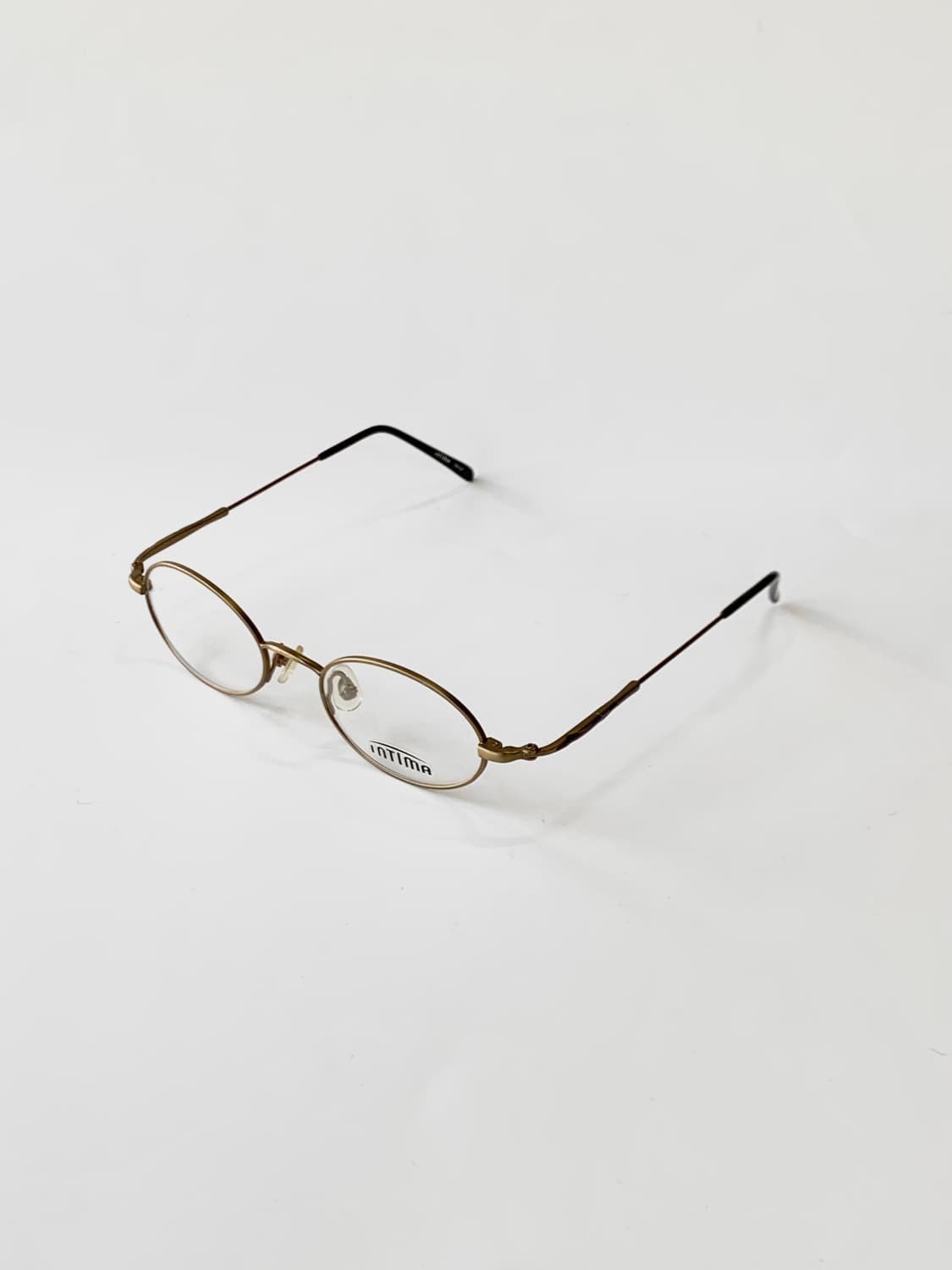 [픽키-089] 미니멀 클래식 골드 메탈 오벌 안경테 초경량 상품이미지3