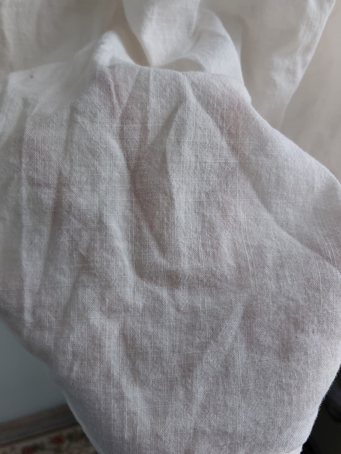 [빈티지] 세레니티룩 아이보리 스퀘어넥 블라우스 55사이즈 상품이미지3