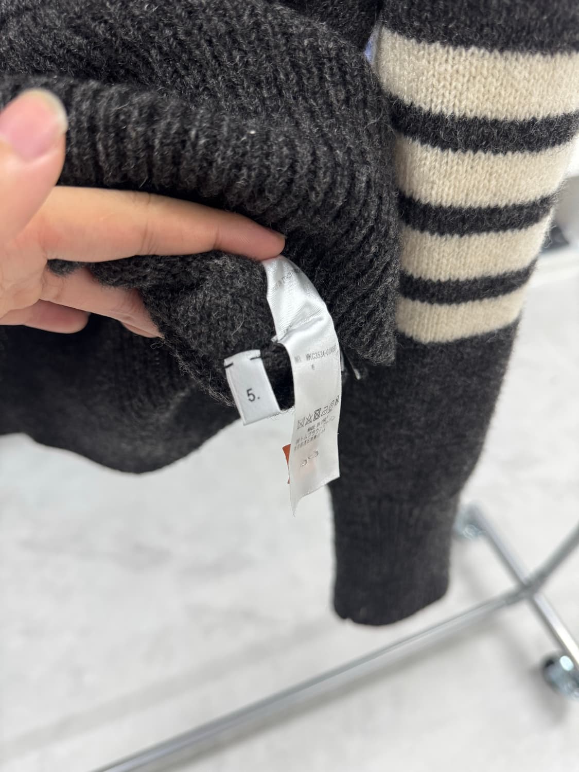 톰브라운 셰틀랜드 가디건 상품이미지7