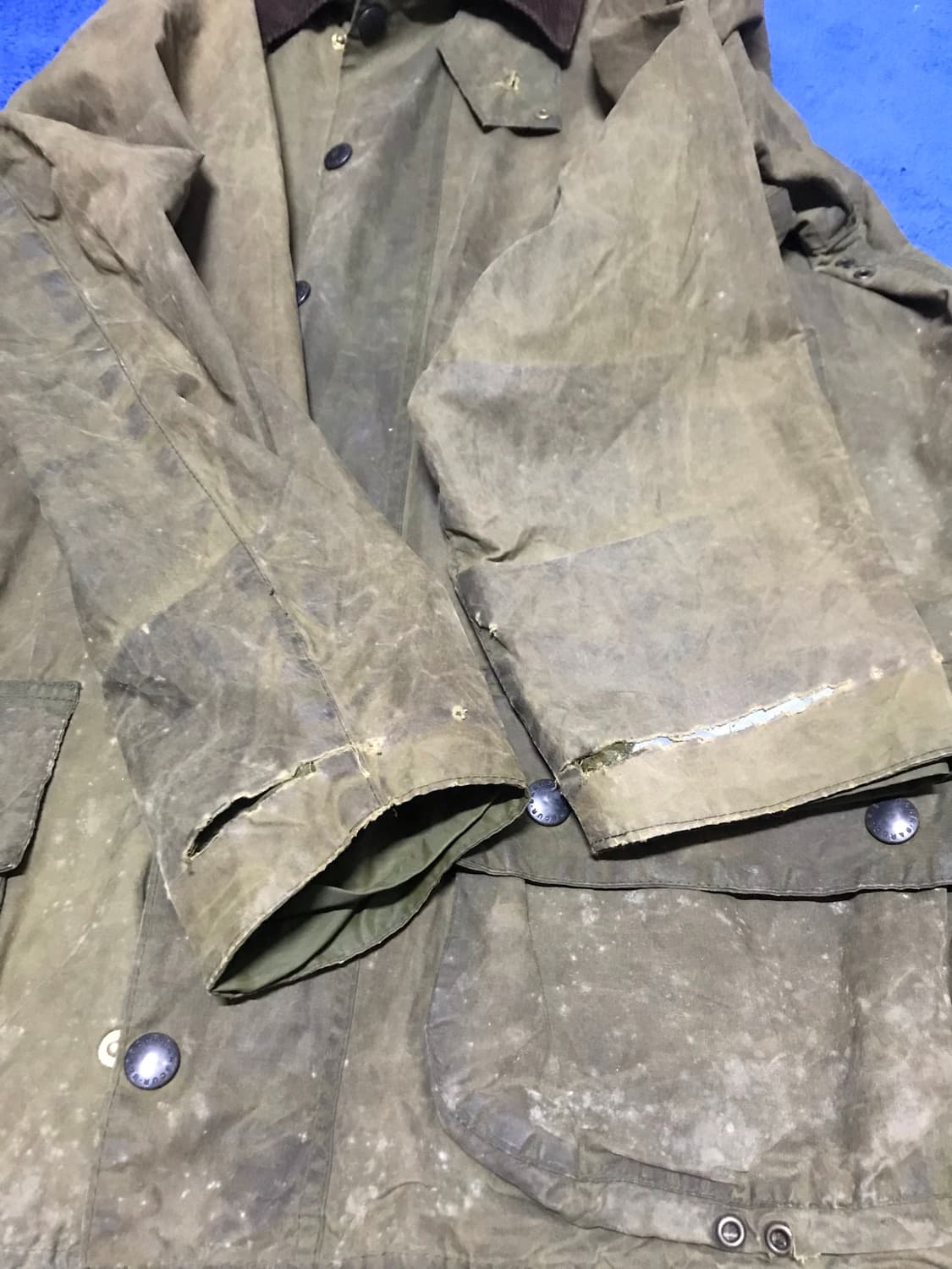 VTG 80’s 바버 뷰포트 자켓 상품이미지5