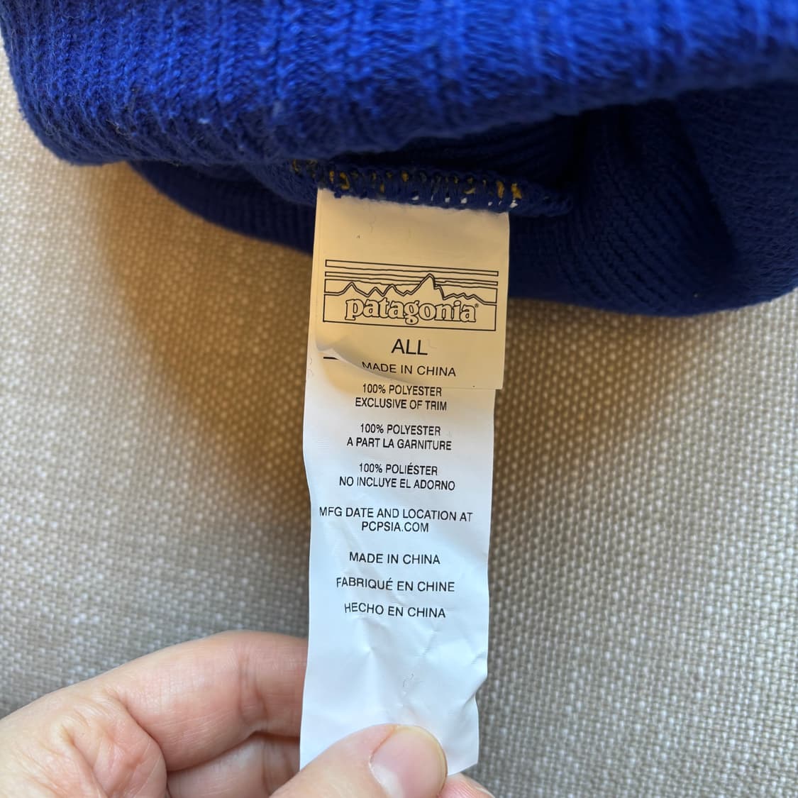 PATAGONIA HAT 니트 폼폼 비니 Free size 상품이미지9