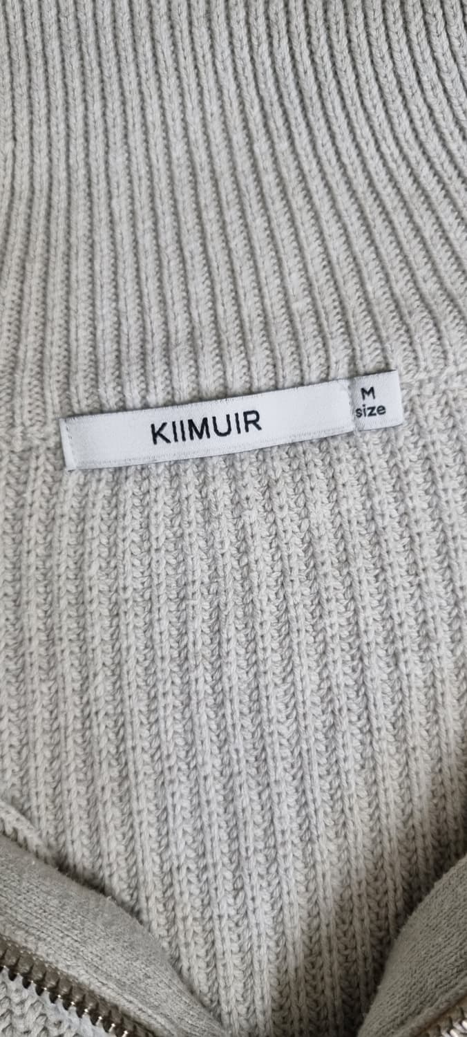 키뮤어 코튼 워셔블 반집업 니트 M _ 남성 상품이미지9