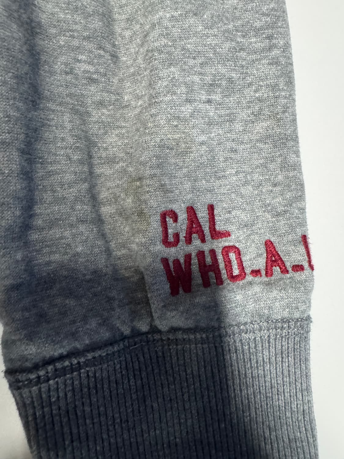 공용 후아유 y2k 스펠아웃 보아털 후드집업 아베크롬비 느낌!! 상품이미지7