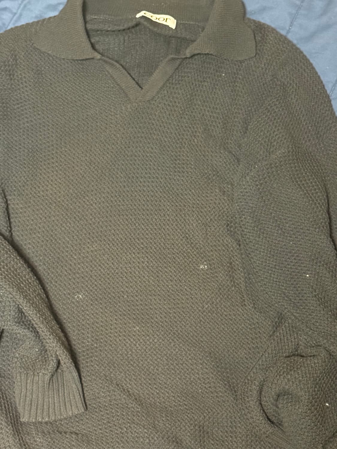 [M]쿠어 크로셰 니트 상품이미지1