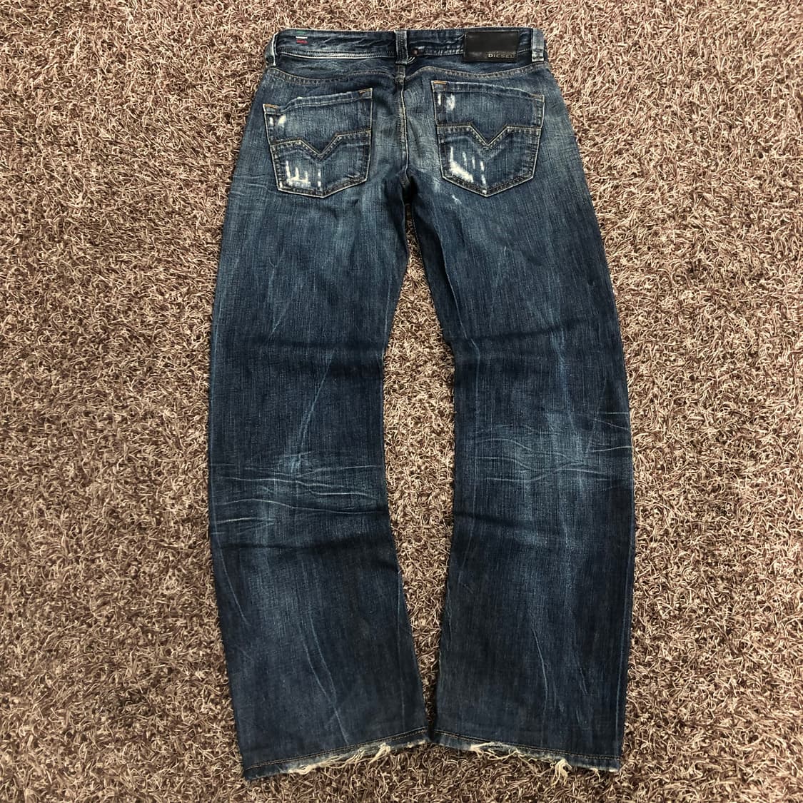 디젤 LARKEE 라키 디스 데미지 워싱 청바지 상품이미지4