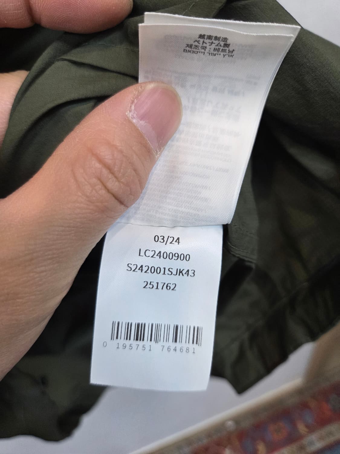 살로몬 릿지 라이트 경량 바람막이 후드자켓 xl 상품이미지5