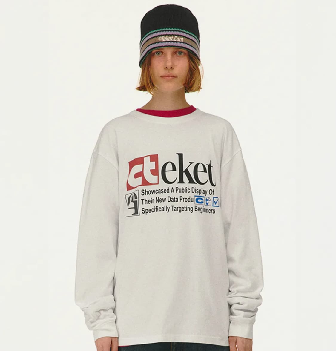 Plan L/S Tee White 상품이미지1