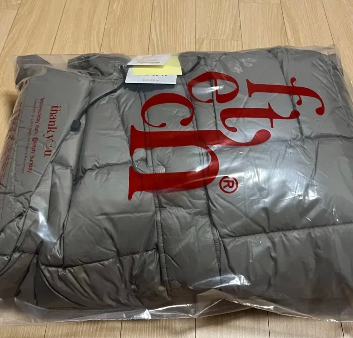 페치 선데이 구스다운 패딩 L size 새상품 상품이미지3