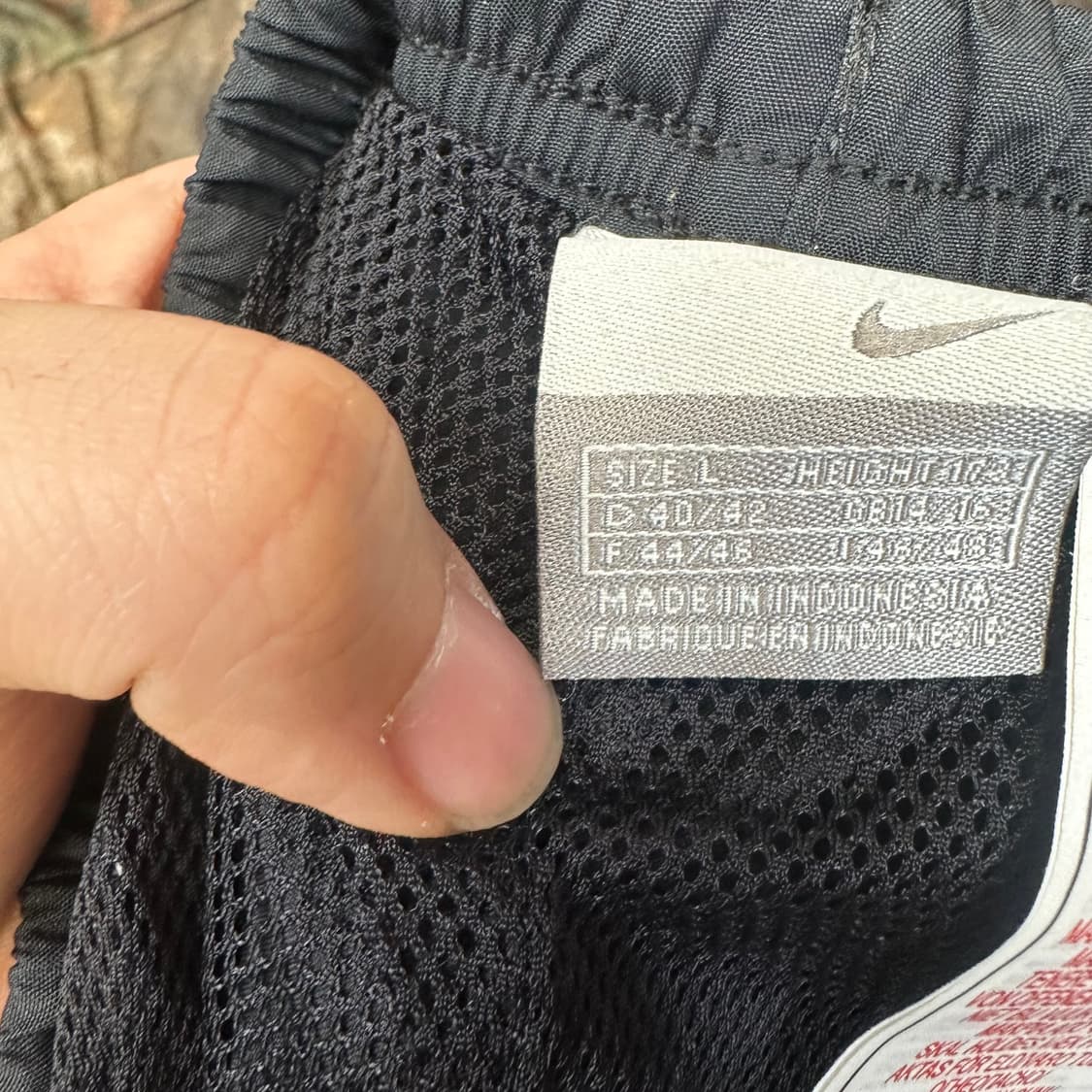 나이키 빈티지 올드스쿨 스우시 스몰로고 블랙트랙팬츠 L 상품이미지3