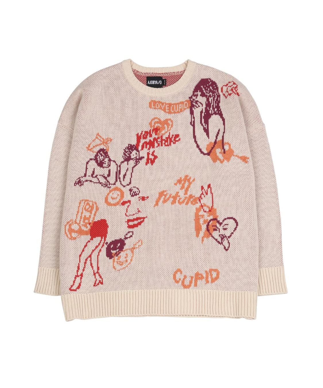 Ajobyajo Oversized Itaewon Story Sweater 상품이미지1