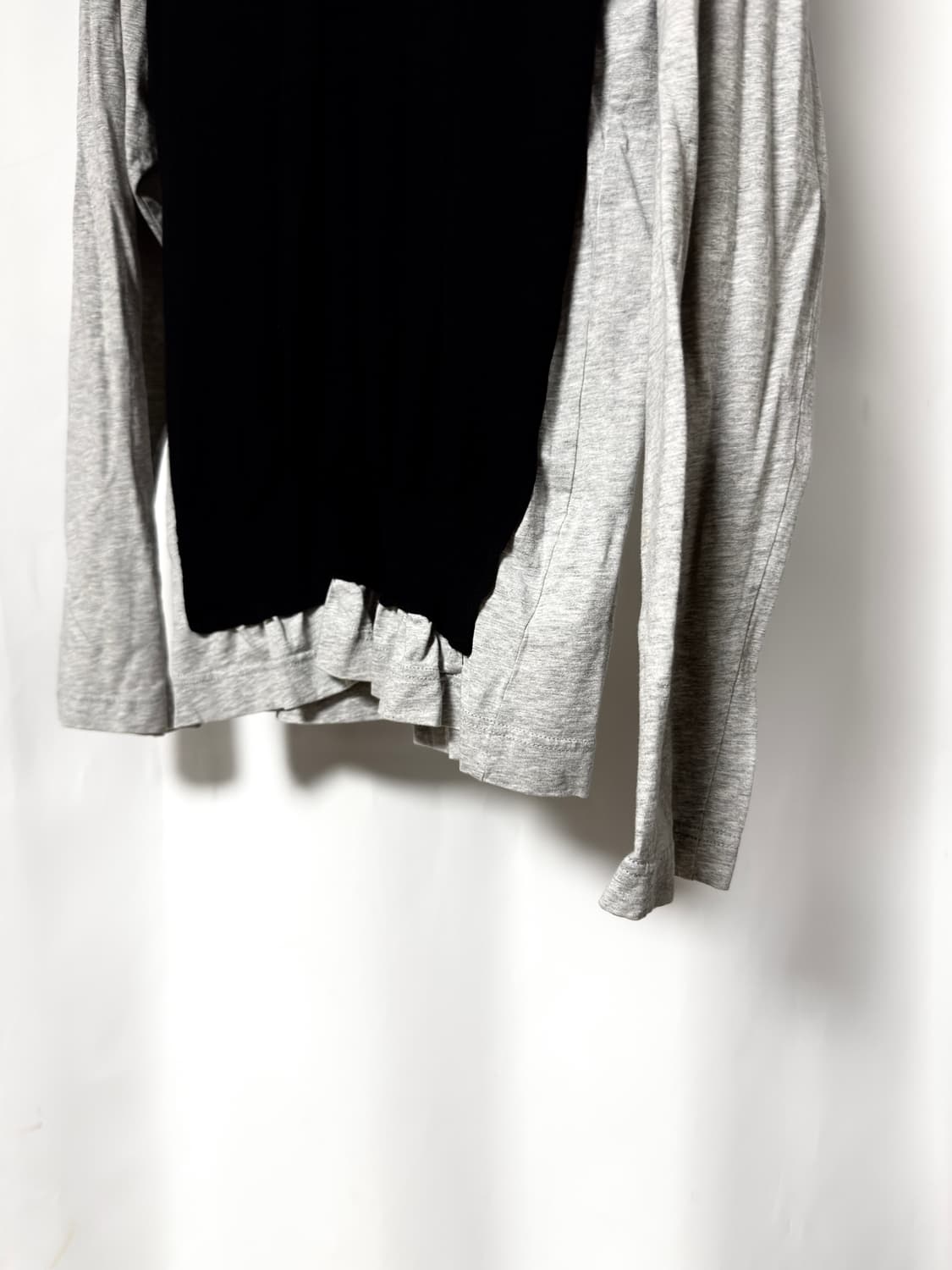 Comme des Garçons  2레이어 울혼방 넥 슬리브 상품이미지3