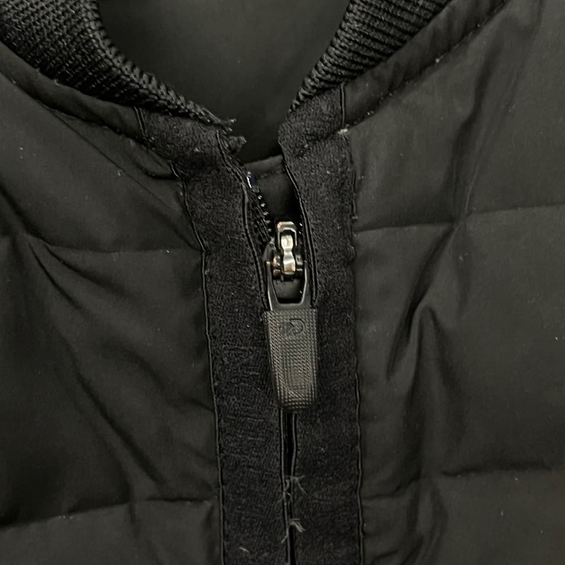 [정품/100] 디스커버리 블랙 퀼팅 점퍼 b17 상품이미지7
