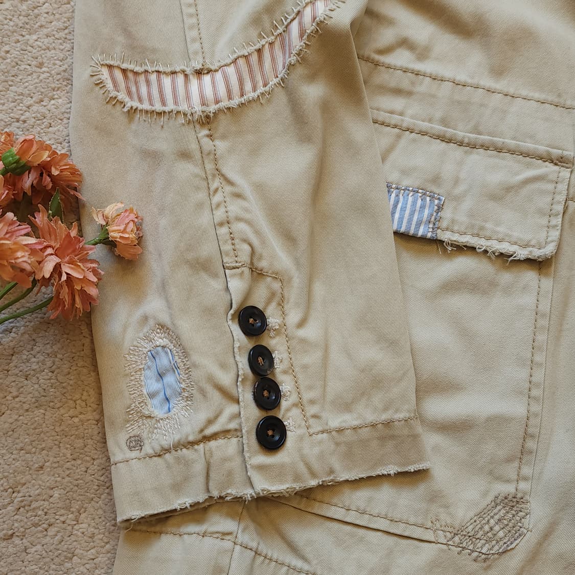 00년대 폴로 랄프로렌 패치워크 스포츠 자켓 블레이져 xl 상품이미지7