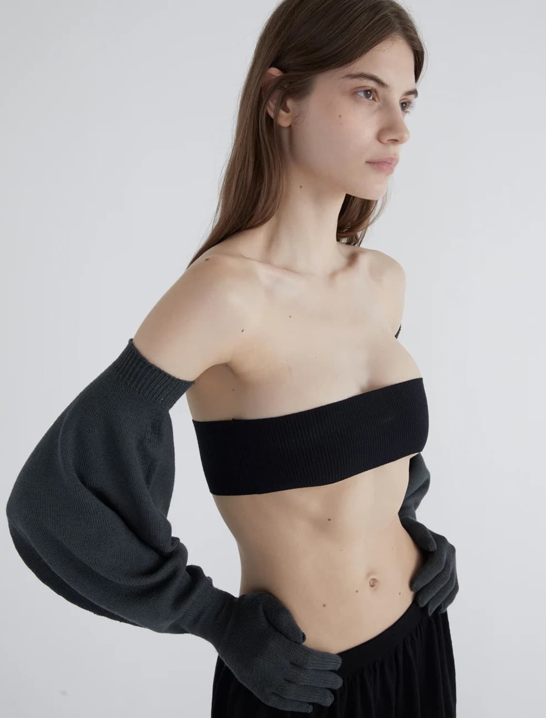 [XS/S]팔로마울 Flake 벌룬 장갑/그린 상품이미지1