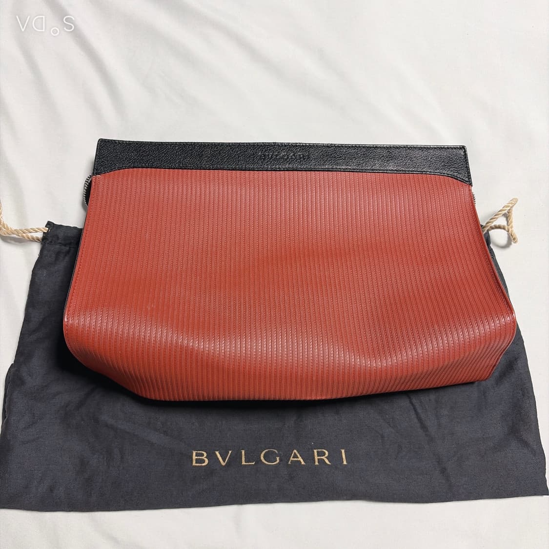 불가리 클러치백 레드 상품이미지1