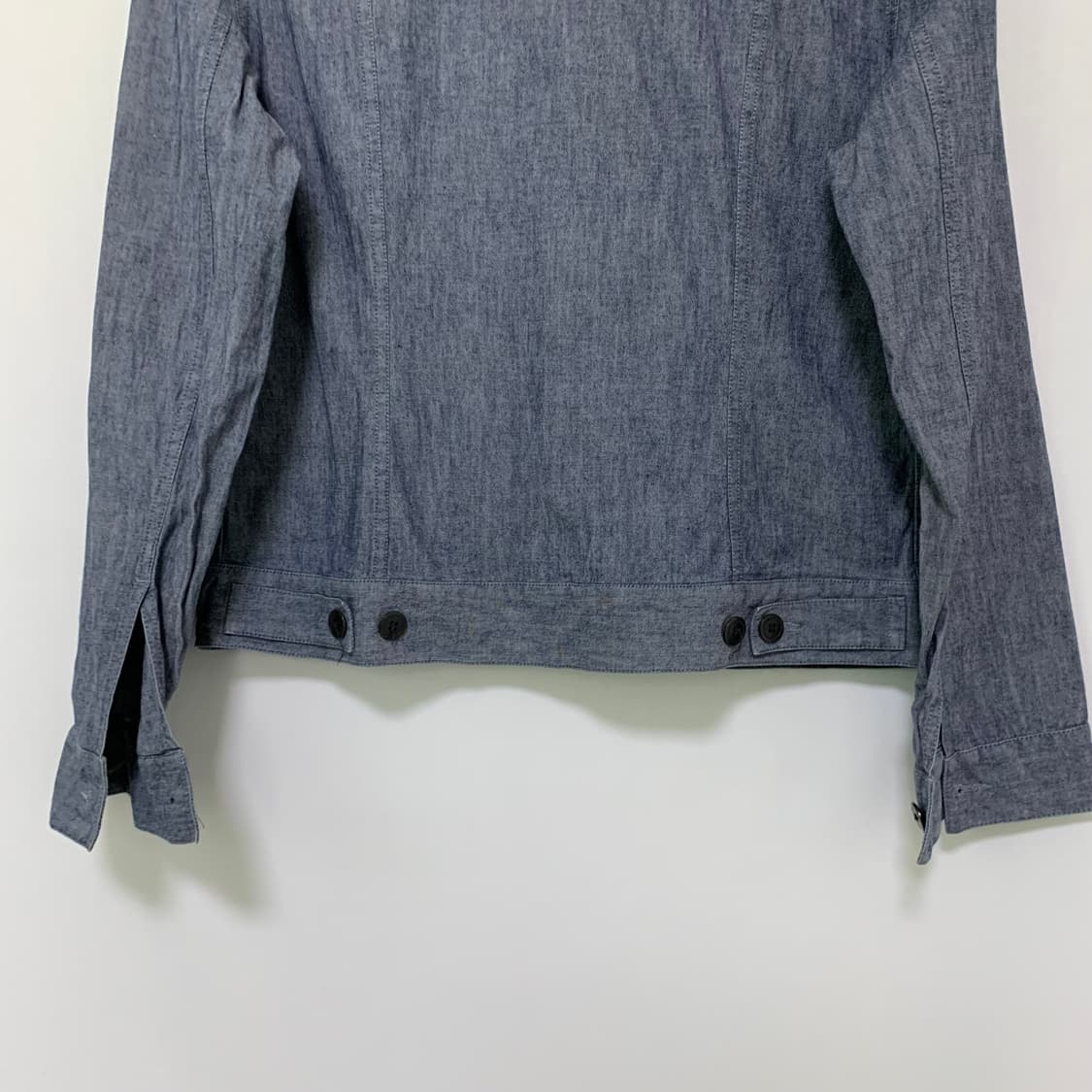 에디바우어 코튼 데님 셔츠 숏자켓 여성 빈티지 M 상품이미지6
