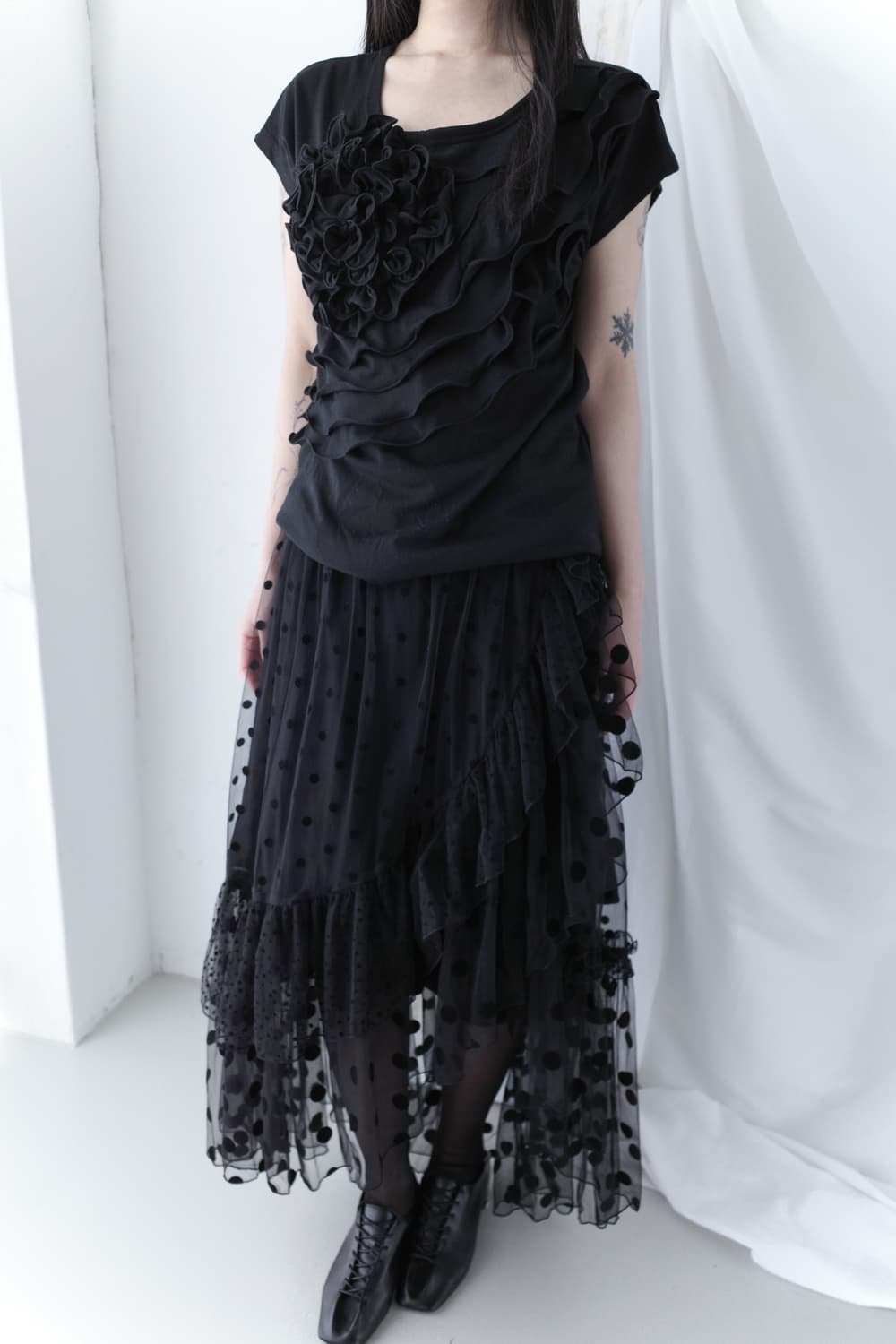 frill half T 상품이미지7