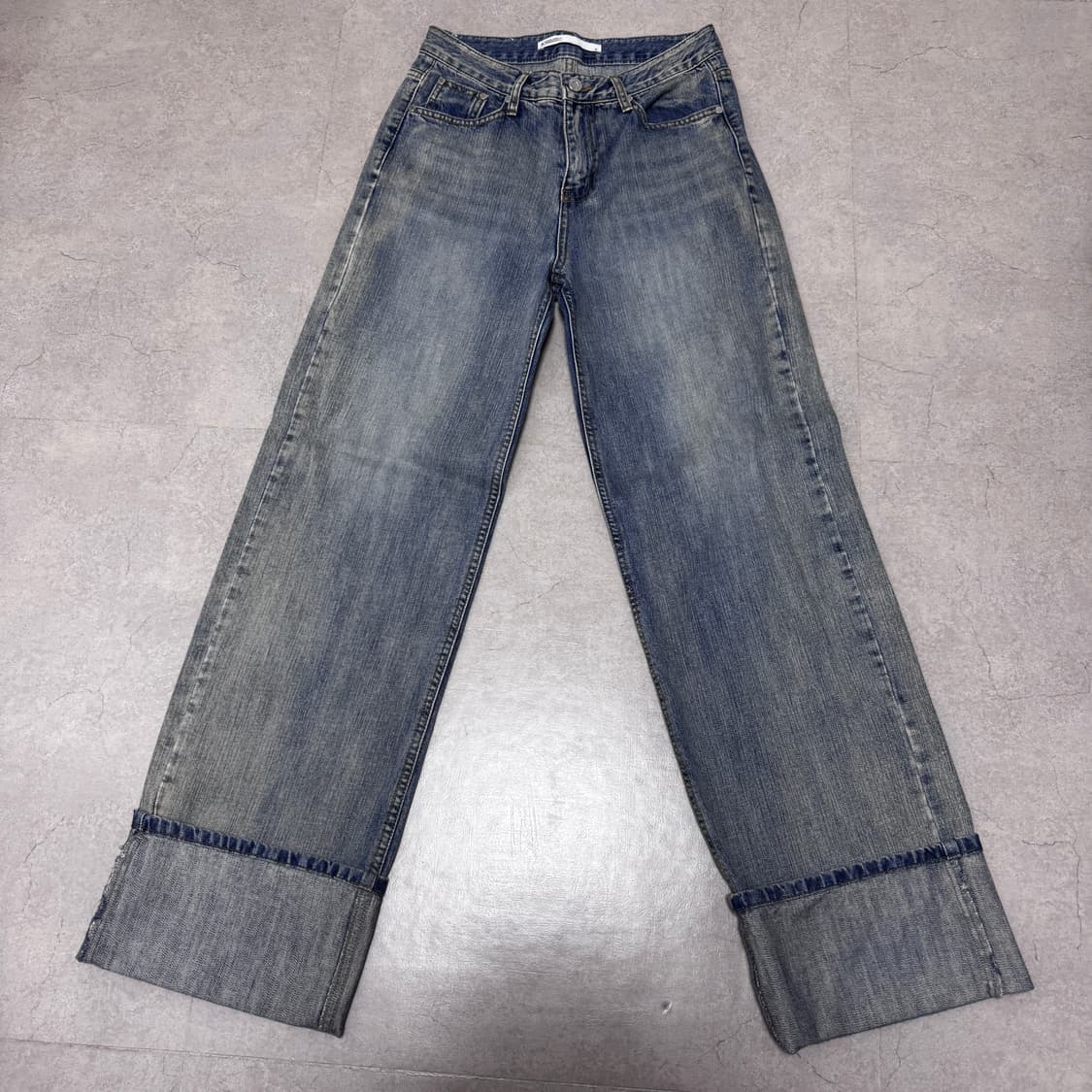 보헤미안서울 롤업 데님 팬츠 m 상품이미지2