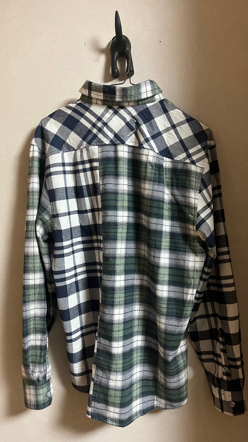 아디다스 언발란스 체크셔츠  상품이미지4