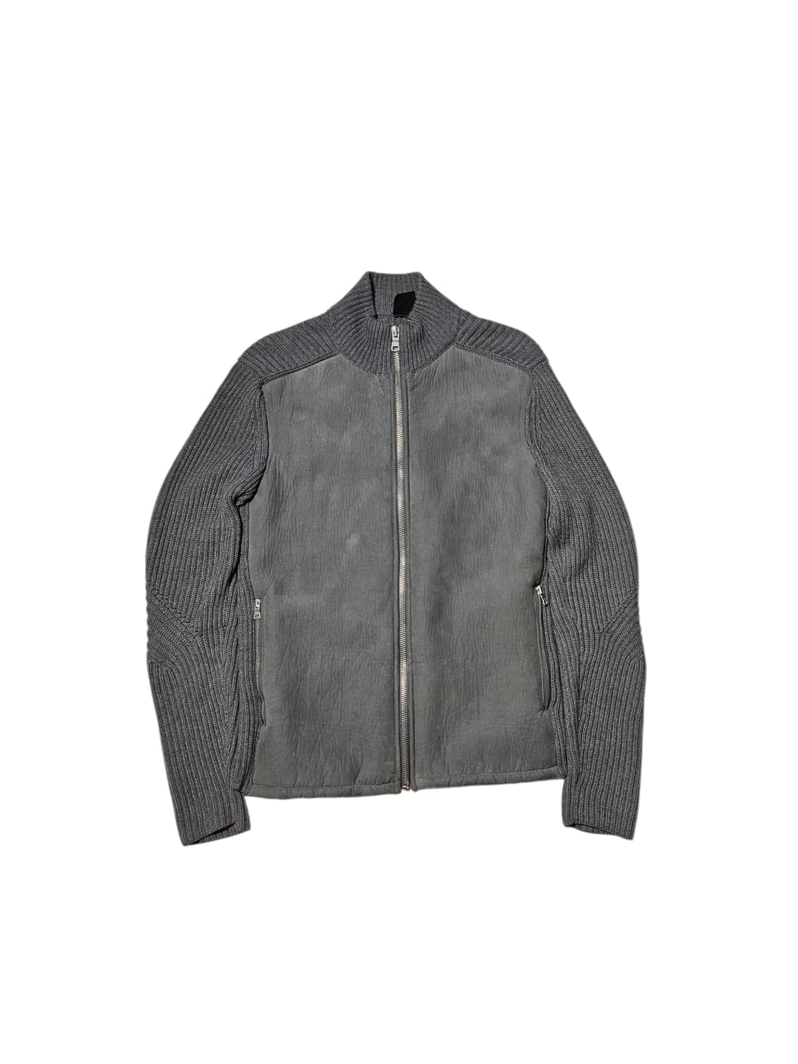 알마니 익스체인지 니트집업 그레이 M 상품이미지1