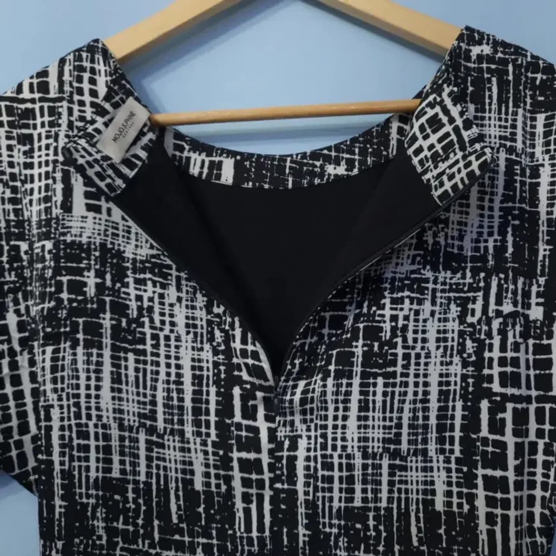 모조에스핀 패턴 원피스 ~55 상품이미지3