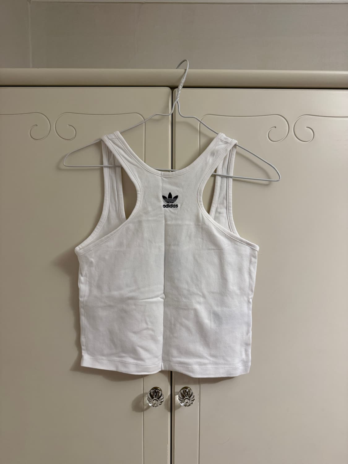 Adidas 아디다스 반팔 올웨이즈 투 인 원 3S 크롭 티셔츠  상품이미지5