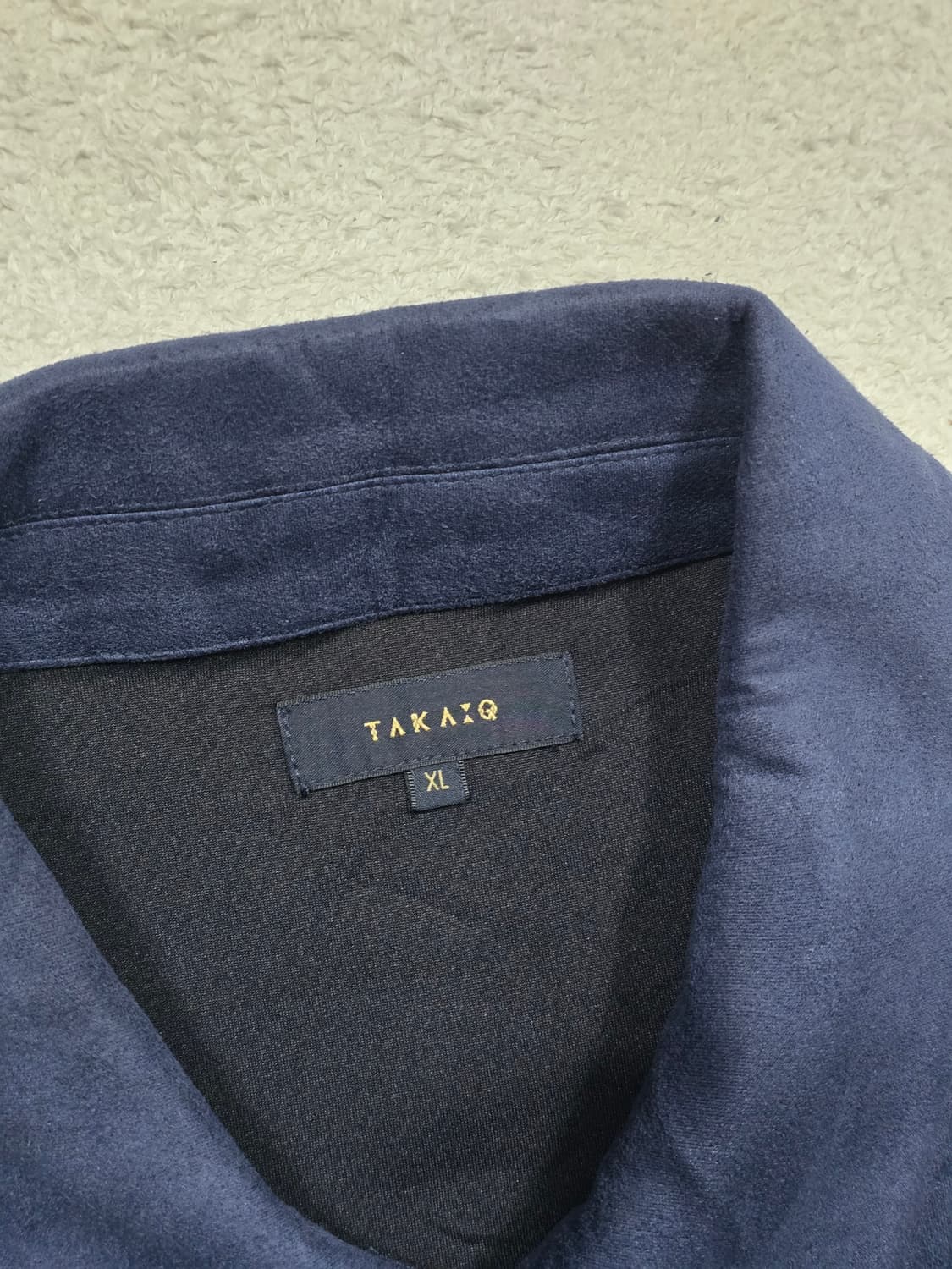 TAKA:Q 타케오 키쿠치 스웨이드 퀄팅 자켓 XL 상품이미지4
