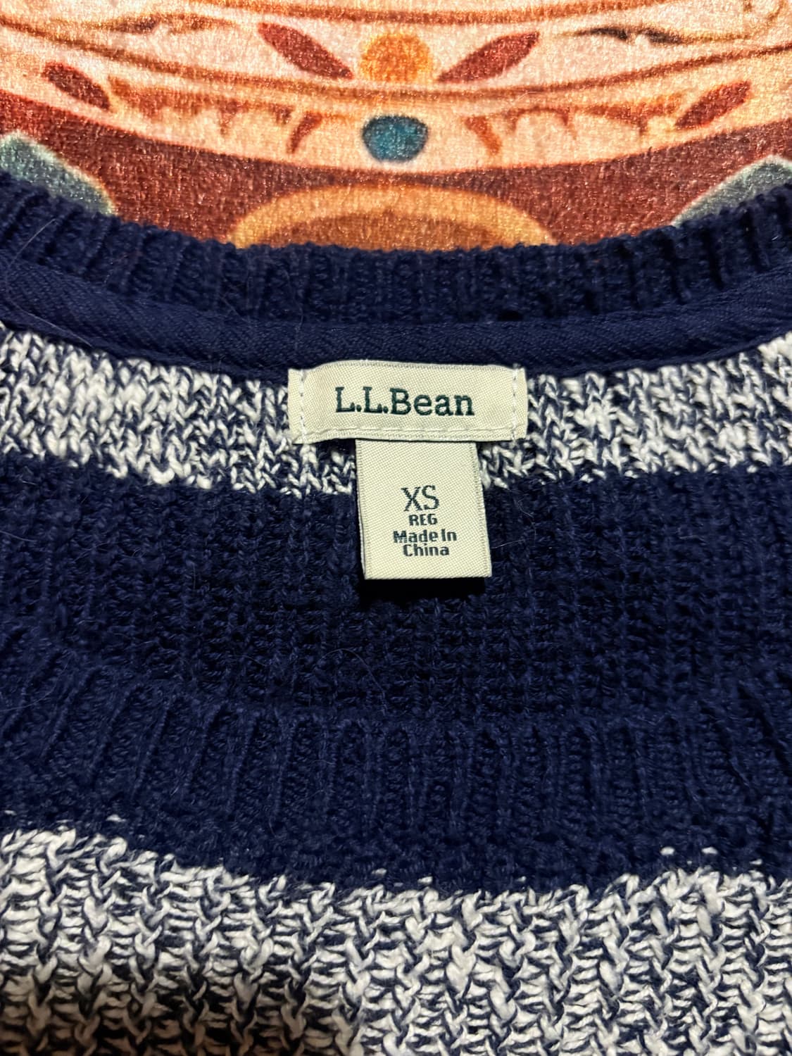 L.L Bean 스트라이프 니트 상품이미지2