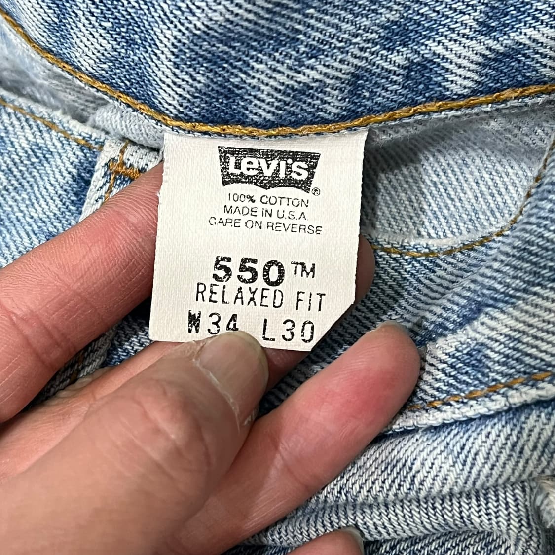 usa 리바이스 550 데님팬츠 s07856 상품이미지9