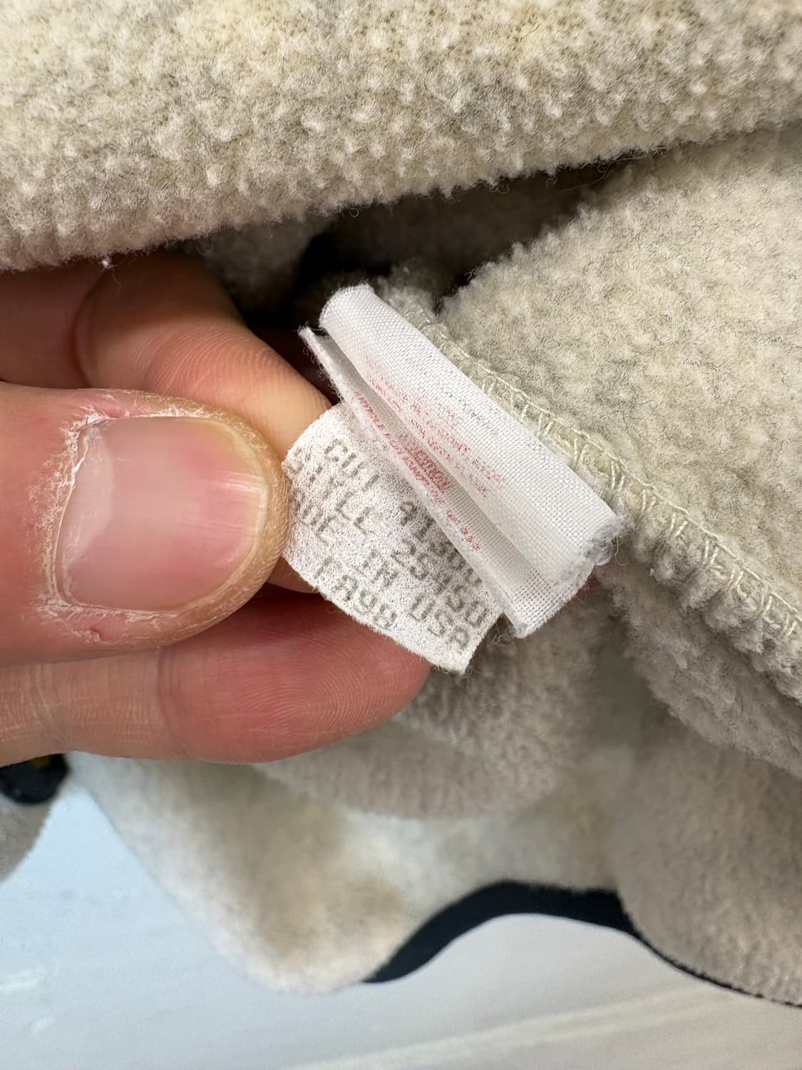 파타고니아 90s USA 신칠라 오트밀 그린 상품이미지9